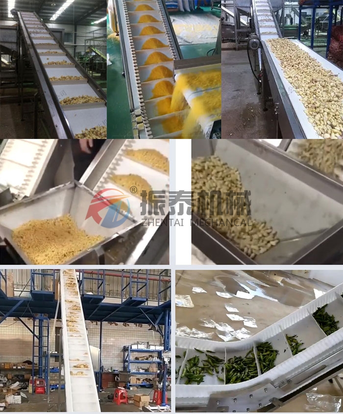 皮帶輸送機客戶現場