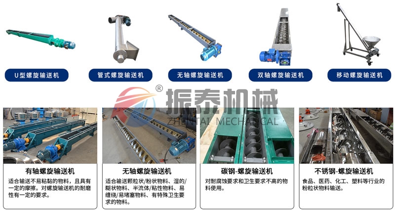 螺旋輸送機種類齊全